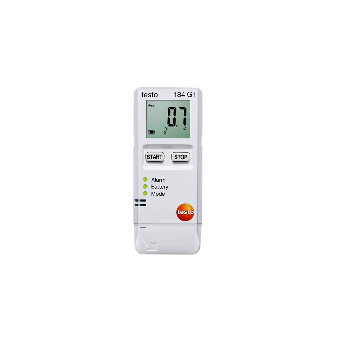 testo 184 G1 - Vibration, humidity and temperature data logger for transport monitoring
